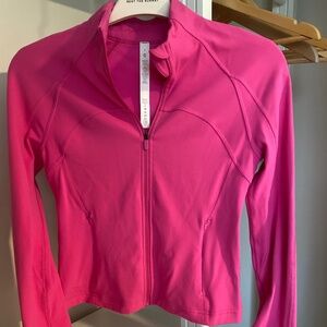 Lululemon Nulu Cropped Define Jacket Sonic Pink